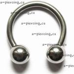Podkova 8, 10, 12mm / Kulička 3, 4, 5, 6mm / závit 1.6mm
